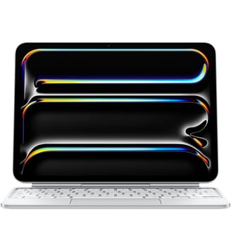 Etui Magic Keyboard iPad Pro 11' (M4) Blanc - Apple - Blanc