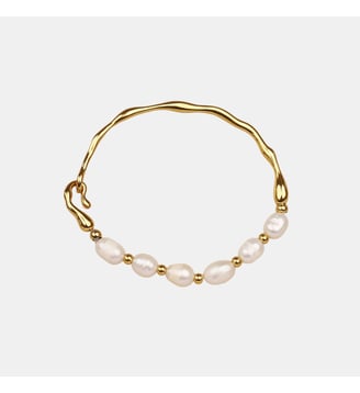 Bracelet Nélie - Les Cléias - Blanc