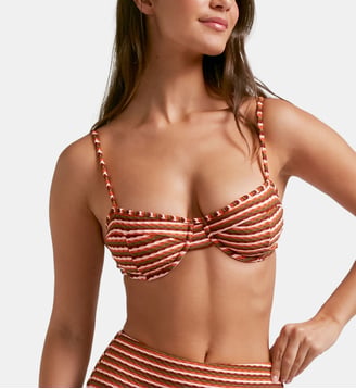 Haut de bikini balconnet Valley - Robin Collection - Multicolore