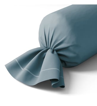 Taie De Traversin Vexin - Anne de Solène - Bleu gris