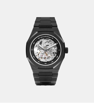 Montre automatique Beta Argenté 120-A - Maison du Temps - Noir