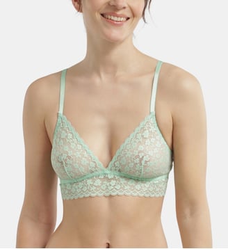 Soutien-Gorge en dentelle Daisy Lace - Dim - Vert clair