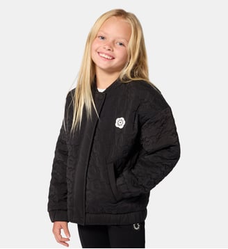 Veste matelassée - Kenzo Kids - Black