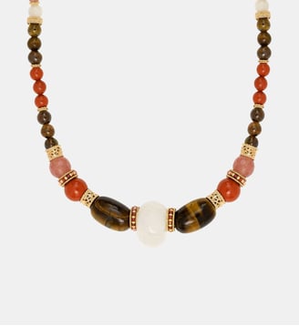 Collier ajustable   - Tiki - Satellite - Rose terracotta