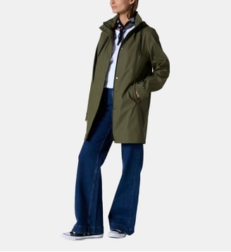 Coupe-vent mi-long Denisa - Jott - Kaki