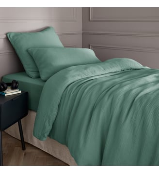 Housse de couette enfant gaze de coton bio AM.PM