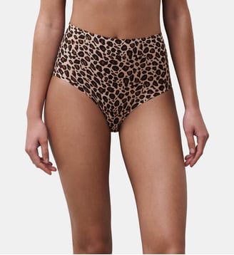 Culotte taille haute seconde peau - Chantelle - Léopard