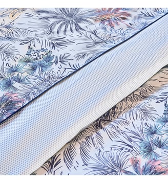 Drap Plat Vuemer - Anne de Solène - Bleu foncé