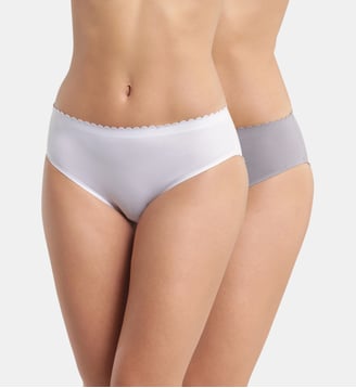 Lot de 2 Culottes Body Touch Easy - Dim - Gris clair
