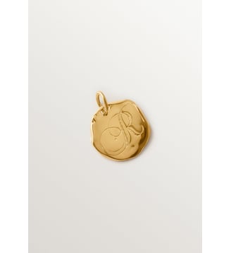 Charme artisanal en 925 plaqué argent en or jaune 18K - Aristocrazy - Or