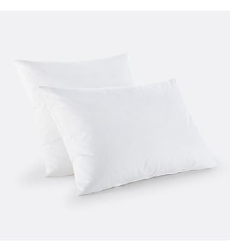 Oreiller ferme 15% duvet - La Redoute Interieurs - Blanc