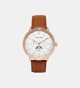 Montre Axel Blanc XC4278IW\6 - Louis Pion - Doré rosé