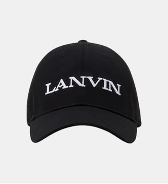 Casquette Lanvin En Coton - Lanvin - Noir