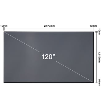 Ecran de projection UST 120''  ELPSC36 - Epson - Standard