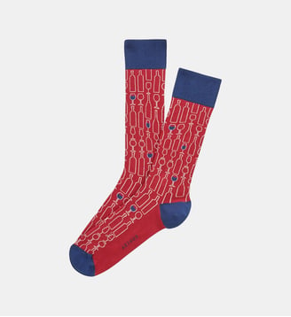 Chaussettes en coton - Vins - Arthur - Bordeaux