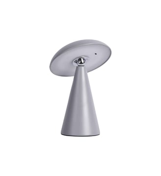 Lampe de Table Phoebe - Gris Foncé - 15.5x15.5x21cm - Leitmotiv - Gris foncé