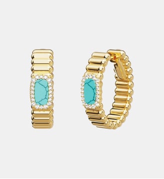 Boucles D'Oreilles Les Calanques - APM Monaco - Jaune