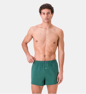 Caleçon bleu en jersey de coton Le Slip Francais