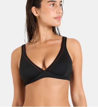 Haut de maillot armaturé Ravi - Livia - Noir