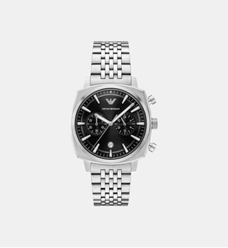 Montre Emporio Armani Noir AR11725 - Emporio Armani - Argenté