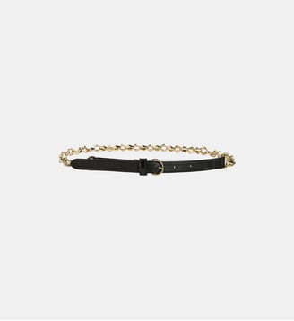Ceinture avec empiècement en chaîne 1,5 cm Pinko