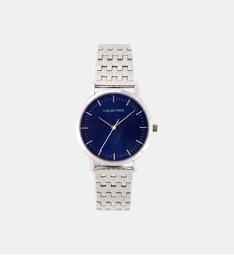 Montre Romain Bleu XC4754IB\2 - Louis Pion - Argenté