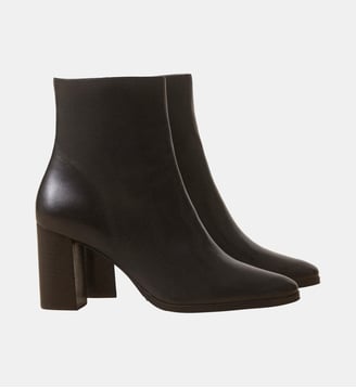 Bottines à talons en cuir nappa Numéro 822 Rivecour