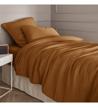 Housse de couette enfant gaze de coton bio AM.PM
