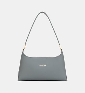 Sac rectangle Lychee Ace en cuir - Lancaster - Gris