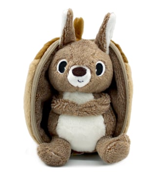 Peluche Les Flipetz - Déglingos - Marron