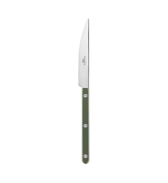 Couteau de table, - Sabre - Vert foncé