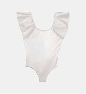 Maillot de bain 1 piece - Billieblush - Lame argent