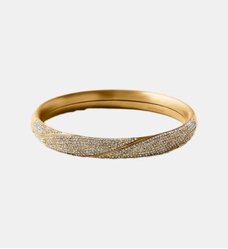 Bracelet Gimmel plaqué or jaune avec pavé en cristal - Aristocrazy - Or