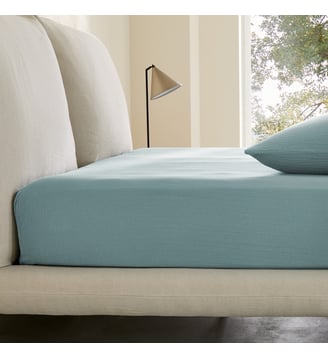 Drap-housse gaze de coton biologique AM.PM
