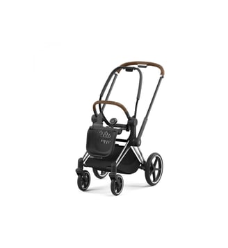 PRIAM Châssis, hardpart du siège inclus Chrome Brown | chrome - Cybex - Marron
