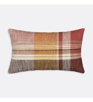 Housse de coussin 50x30 cm, coton - La Redoute Interieurs - Multicolore