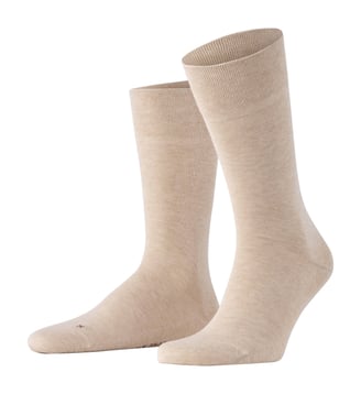 Chaussettes Sensitive London Coton - Falke - Mélange sable