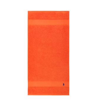 Serviette de bain  en coton - Ralph Lauren Home - Orange