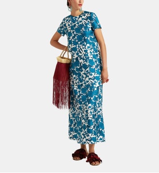 Robe Swing Lilium Blue - La DoubleJ - Bleu