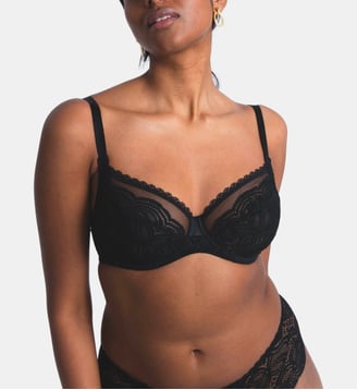 Soutien-gorge avec armatures Envie noir - Maison Lejaby - Noir