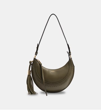 Sac hobo zippe s - Lancel - Kaki foncé