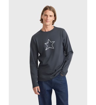t-shirt en coton étoile Agnès b.
