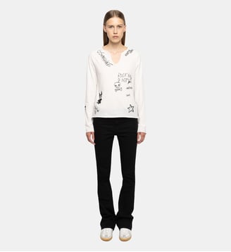 Tunisien Happy - Zadig&Voltaire - Blanc judo
