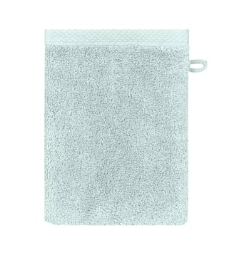 Gant de toilette pur coton Elea - Garnier Thiebaut - Bleu glacier