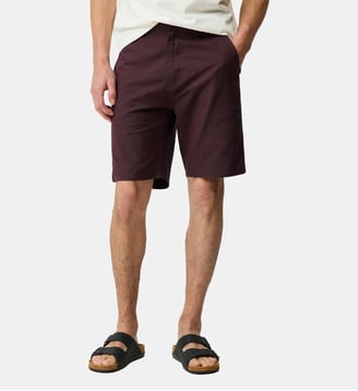 Short droit en coton stretch Gunn, 23 cms - Rodd & Gunn - Bordeaux