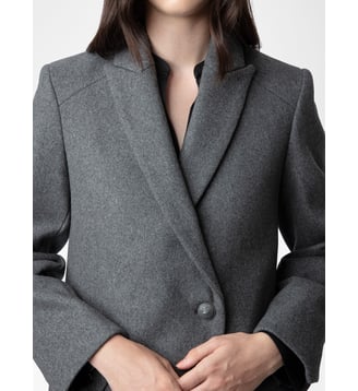 Manteau Marco - Zadig&Voltaire - Gris chine