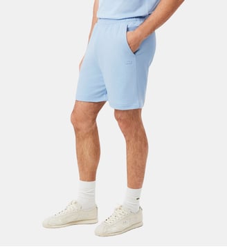 Short jersey texturé - Lacoste - Bleu clair