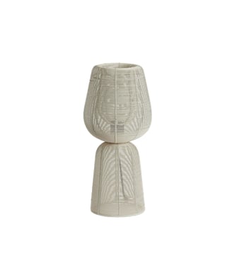 Lampe de Table Aboso - Light & Living - Blanc