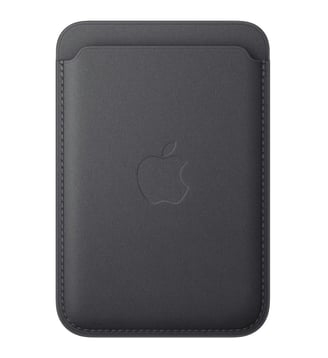 Porte-cartes MagSafe tissu fin Noir - Apple - Noir
