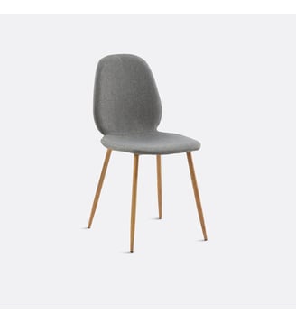 Chaise pieds fuselés - La Redoute Interieurs - Gris